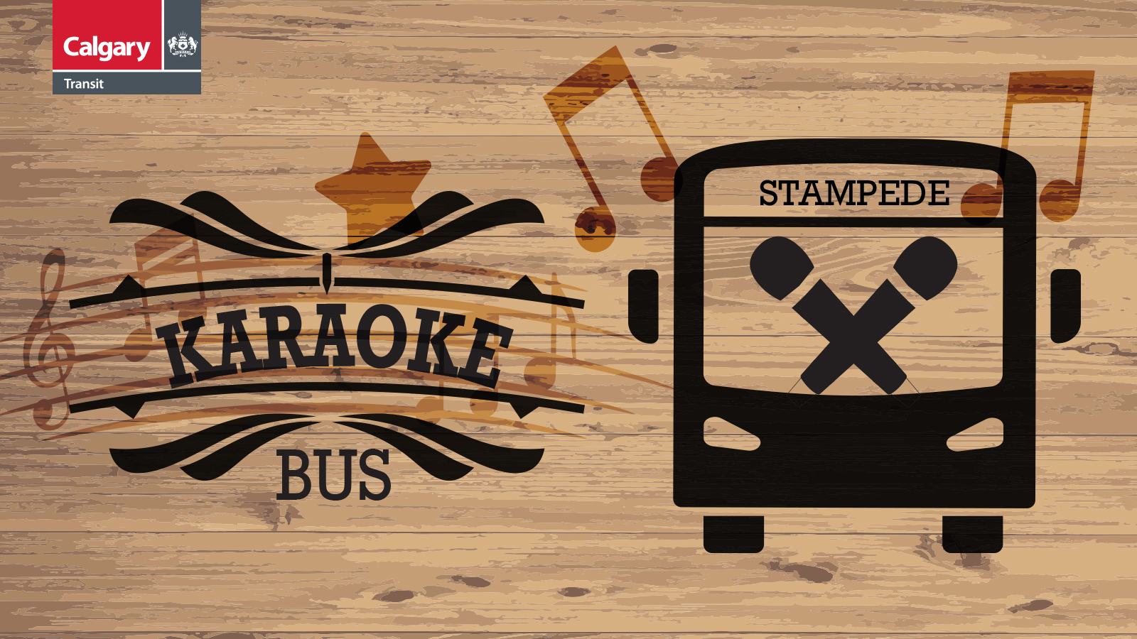 Karaoke Bus banner