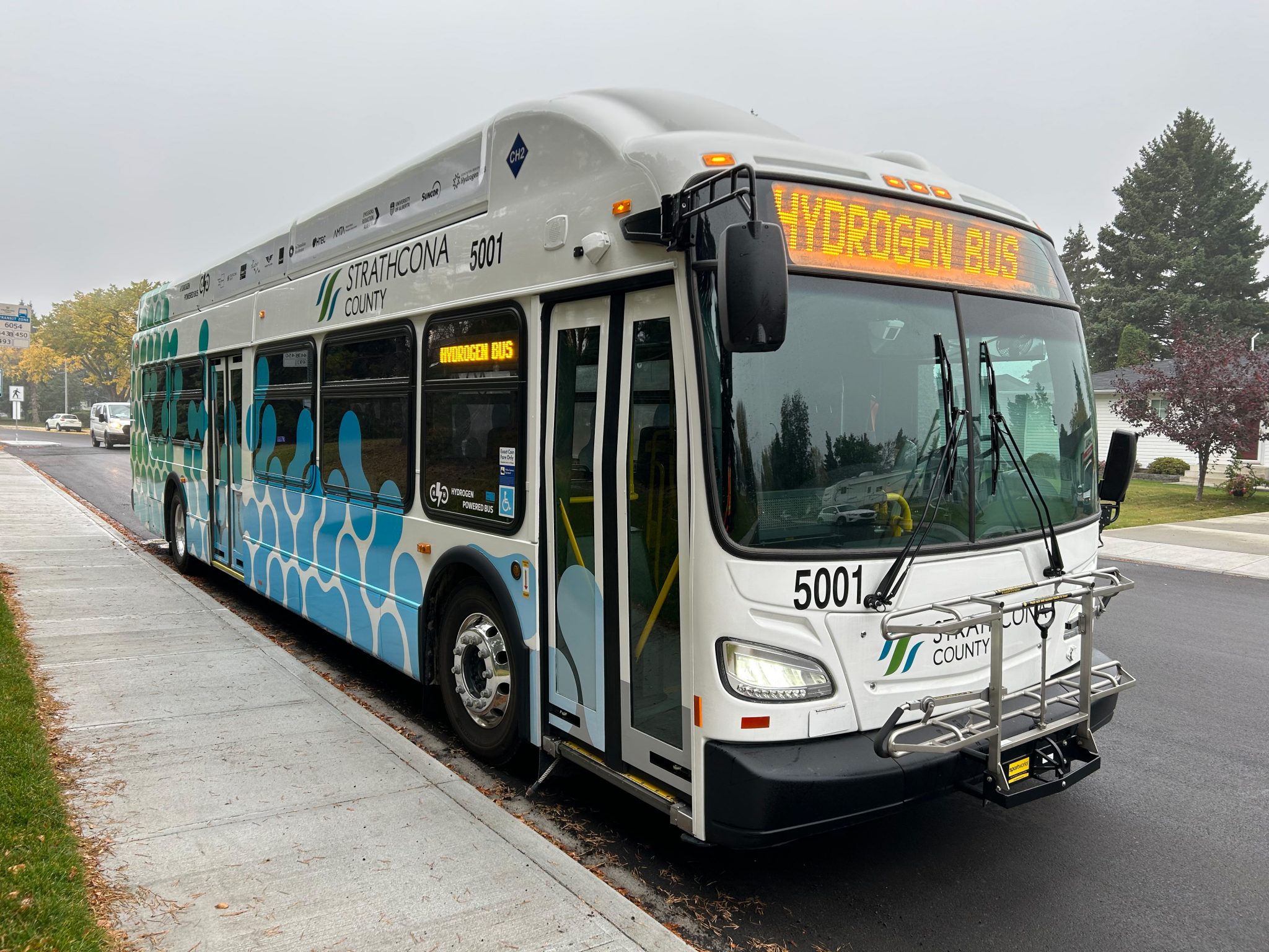 Hydrogen bus from Strathcona County