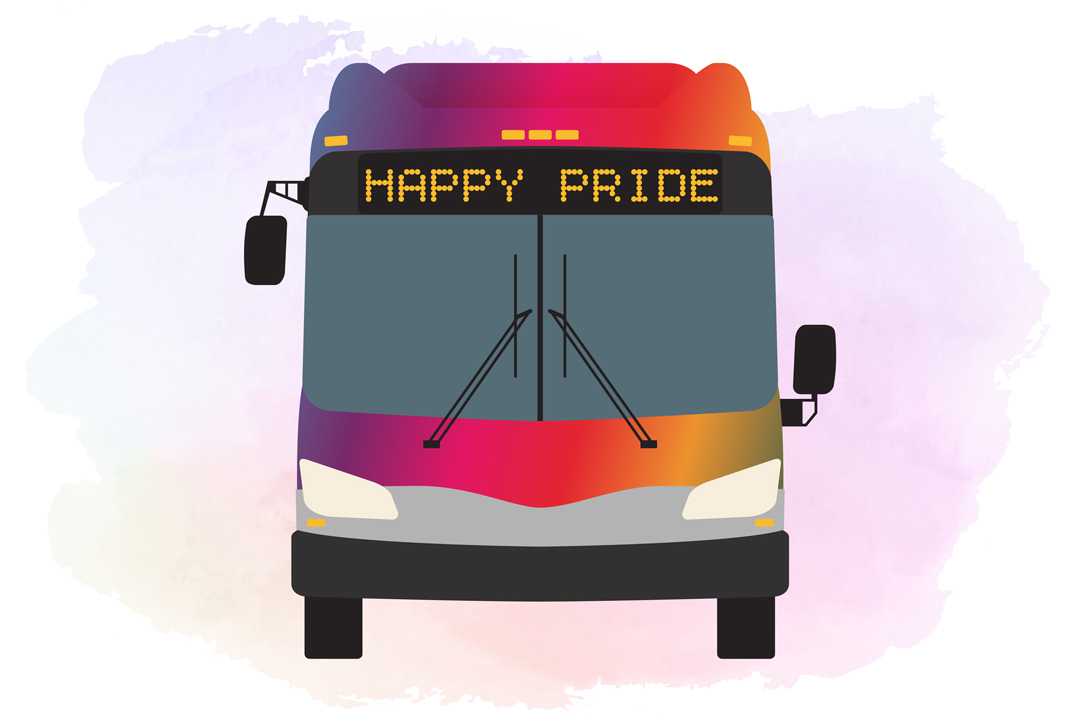 Pride bus